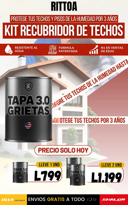 Reparador de fugas recistente al agua  Sellador 2 en 1