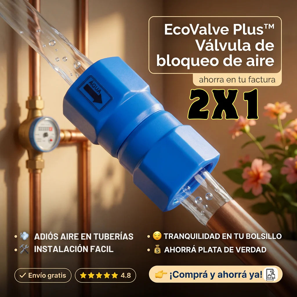 EcoValve Plus™ Válvula de bloqueo de aire 2x1