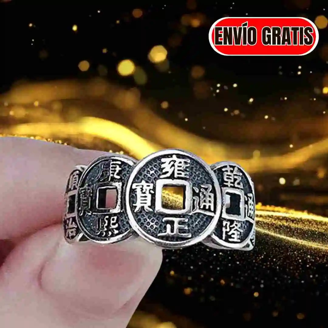 ANILLO DE LA FORTUNA DE LOS 5 EMPERADORES.