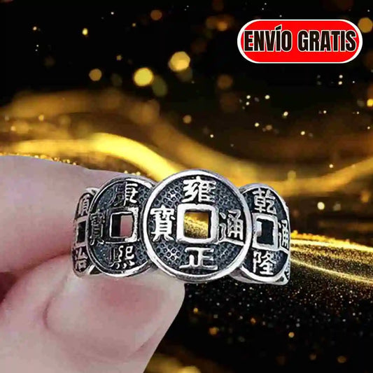 ANILLO DE LA FORTUNA DE LOS 5 EMPERADORES.