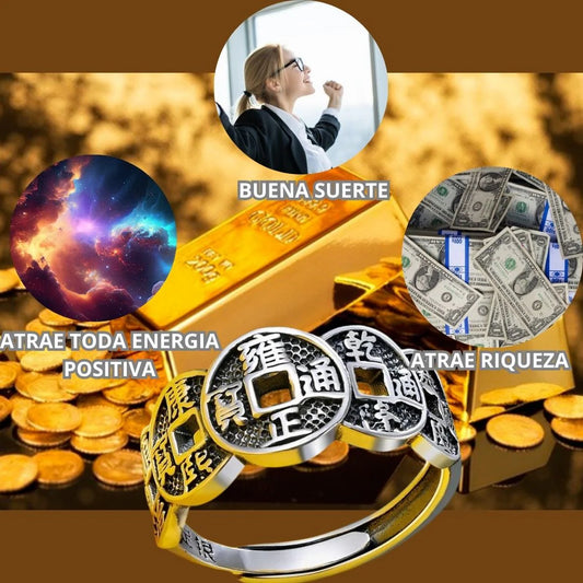 ANILLO DE LA FORTUNA DE LOS 5 EMPERADORES.