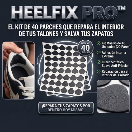 HEELFIX PRO™ Parches Autoadhesivos de Reparación Intensiva 20 Pares