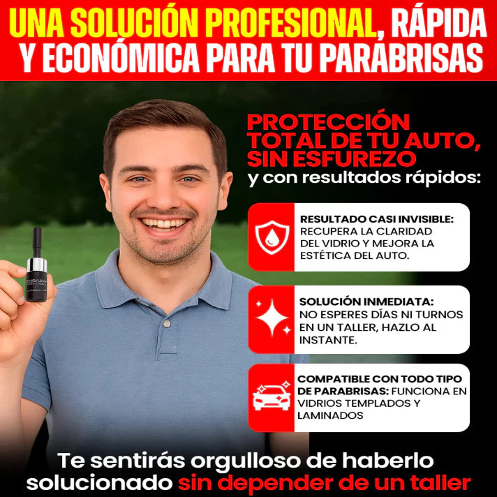 KIT REPARADOR DE VIDRIOS + REGALOS ESPECIALES🎁