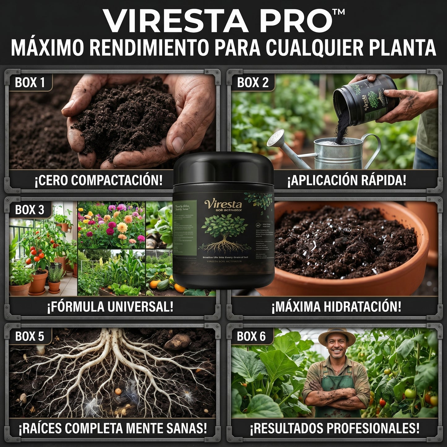 Viresta - Revitalizador de suelo