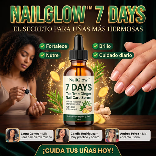 NailGlow™ 7 Days fortalecer y mejorar la apariencia de uñas