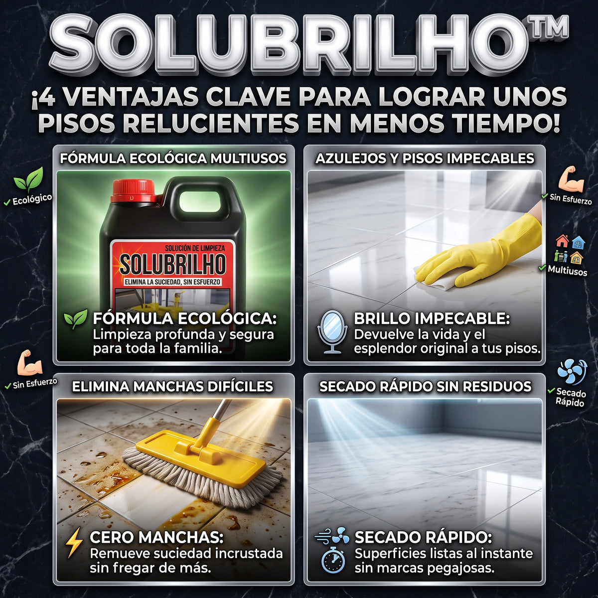 SOLUBRILHO™ Limpiador Multiusos Concentrado