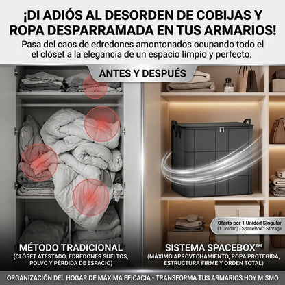 SPACEBOX™ Cesta Rígida Organizadora de Almacenamiento