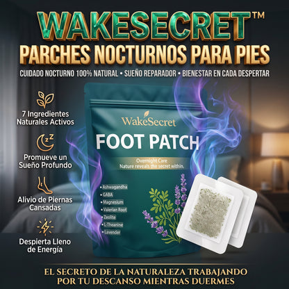 WakeSecret™ Parches Desintoxicantes y Relajantes Nocturnos