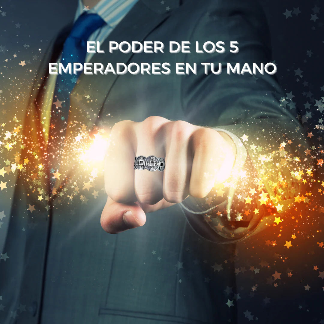 ANILLO DE LA FORTUNA DE LOS 5 EMPERADORES.