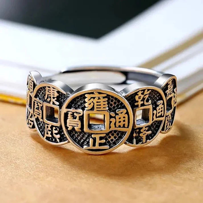 ANILLO DE LA FORTUNA DE LOS 5 EMPERADORES.