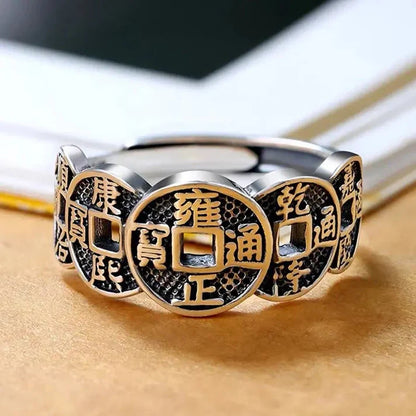 ANILLO DE LA FORTUNA DE LOS 5 EMPERADORES.