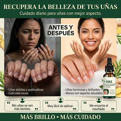NailGlow™ 7 Days fortalecer y mejorar la apariencia de uñas